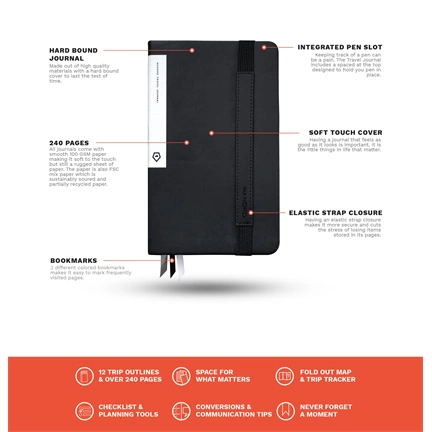 WANDRD Travel Journal - Yellow