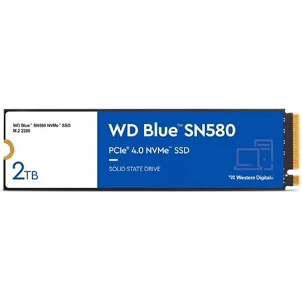 WD Blue SN580 M.2 PCIe Gen4 NVMe 2TB