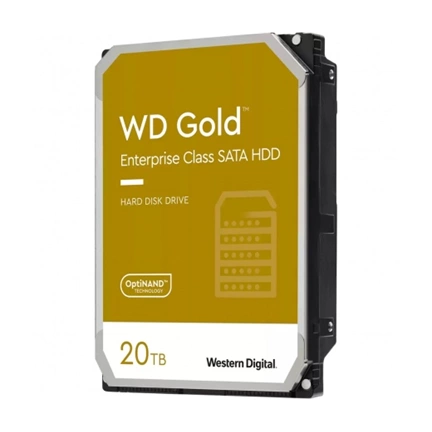 WD Gold 3,5" 7200rpm 512MB SATA 20TB