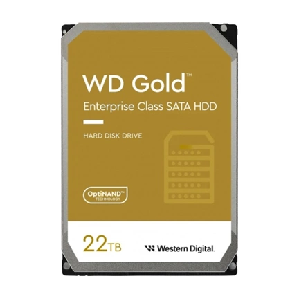 WD Gold 3,5" 7200rpm 512MB SATA 22TB
