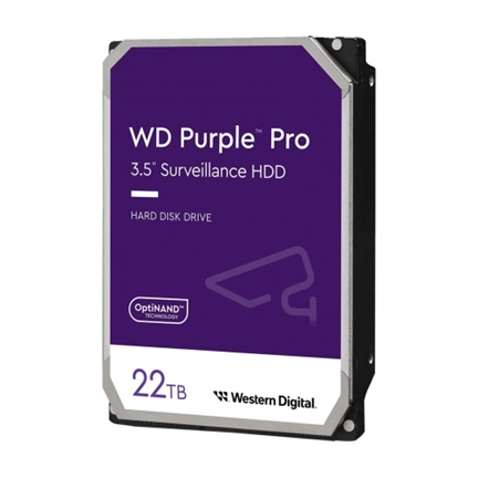 WD Purple Pro 3,5" 7200rpm 512MB Cache 22TB