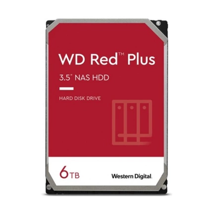 WD Red Plus 3.5" 5400rpm 256MB Cache 6TB