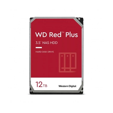 WD Red Plus 3.5" 7200rpm 256MB Cache 12TB Bulk