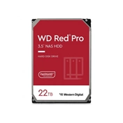 WD Red Pro 3,5" 7200rpm 512MB Cache 22TB