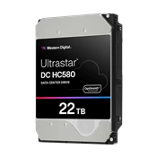 Western Digital Ultrastar DC HC580 Data Center merevlemez - 3,5" SAS 7200rpm 512MB SE 22TB