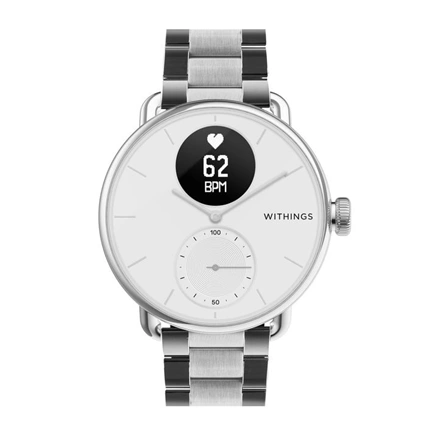 Withings Metal 3in1 Wristband 18mm w Ezüst buckle for Scanwatch 38mm, Steel HR 36mm, Withings Move - Ezüst Withings Metal 3in1 Wristband 18mm w Ezüst buckle for Scanwatch 38mm, Steel HR 36mm, Withings Move - Ezüst