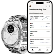 Withings ScanWatch Nova Brilliant 39mm - Titanium Ezüst