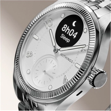 Withings ScanWatch Nova Brilliant 39mm - Titanium Ezüst