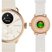 Withings Scanwatch 2 / 38mm (Activity, Sleep Tracker, ECG, Temperature, SPO2 / Stainless steel, fkm wristband, sapphire