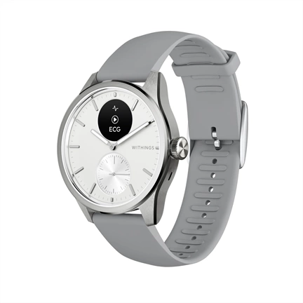 Withings Scanwatch 2 / 42mm (Activity, Sleep Tracker, ECG, Temperature, SPO2 / Stainless steel, fkm wristband, sapphire Withings Scanwatch 2 / 42mm (Activity, Sleep Tracker, ECG, Temperature, SPO2 / Stainless steel, fkm wristband, sapphire