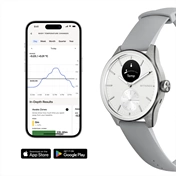Withings Scanwatch 2 / 42mm (Activity, Sleep Tracker, ECG, Temperature, SPO2 / Stainless steel, fkm wristband, sapphire Withings Scanwatch 2 / 42mm (Activity, Sleep Tracker, ECG, Temperature, SPO2 / Stainless steel, fkm wristband, sapphire
