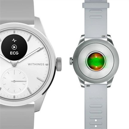 Withings Scanwatch 2 / 42mm (Activity, Sleep Tracker, ECG, Temperature, SPO2 / Stainless steel, fkm wristband, sapphire Withings Scanwatch 2 / 42mm (Activity, Sleep Tracker, ECG, Temperature, SPO2 / Stainless steel, fkm wristband, sapphire