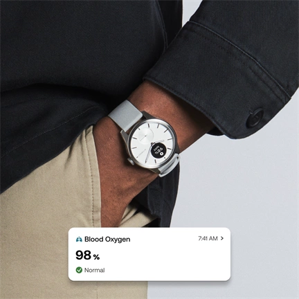 Withings Scanwatch 2 / 42mm (Activity, Sleep Tracker, ECG, Temperature, SPO2 / Stainless steel, fkm wristband, sapphire Withings Scanwatch 2 / 42mm (Activity, Sleep Tracker, ECG, Temperature, SPO2 / Stainless steel, fkm wristband, sapphire
