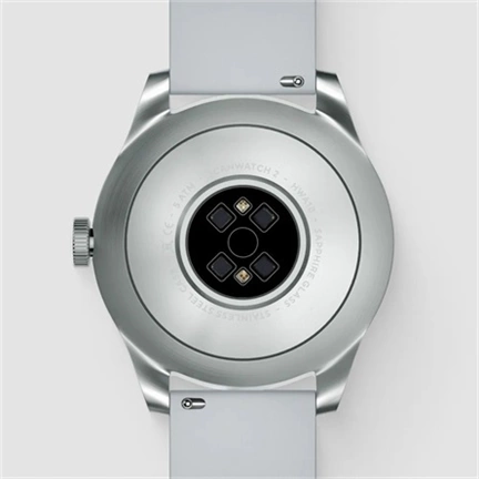 Withings Scanwatch 2 / 42mm (Activity, Sleep Tracker, ECG, Temperature, SPO2 / Stainless steel, fkm wristband, sapphire