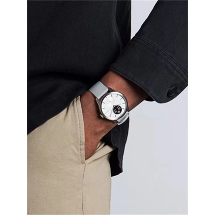 Withings Scanwatch 2 / 42mm (Activity, Sleep Tracker, ECG, Temperature, SPO2 / Stainless steel, fkm wristband, sapphire