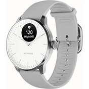 Withings Scanwatch Light / 37mm (Activity, Sleep Tracker / Stainless steel, fkm wristband, sapphire glass) - Fehér Withings Scanwatch Light / 37mm (Activity, Sleep Tracker / Stainless steel, fkm wristband, sapphire glass) - Fehér