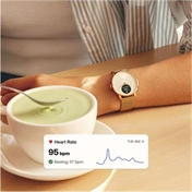 Withings Scanwatch Light / 37mm (Activity, Sleep Tracker / Stainless steel, fkm wristband, sapphire glass) - Sand Withings Scanwatch Light / 37mm (Activity, Sleep Tracker / Stainless steel, fkm wristband, sapphire glass) - Sand