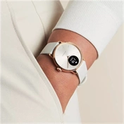 Withings Scanwatch Light / 37mm (Activity, Sleep Tracker / Stainless steel, fkm wristband, sapphire glass) - Sand Withings Scanwatch Light / 37mm (Activity, Sleep Tracker / Stainless steel, fkm wristband, sapphire glass) - Sand