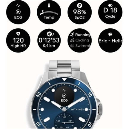 Withings Scanwatch Nova 42mm - Blue