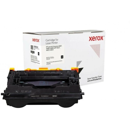 XEROX Black Toner Cartridge equivalent to HP 37A for use in LaserJet Enterprise M607, M608, M609; MFP M631, M632, M6