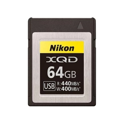 XQD MEMORY CARD 64GB NIKON 400MB/s írási 440 MB/s olvasási sebesség