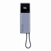 Xiaomi 165W Power Bank 10000mAh, integrált kábel