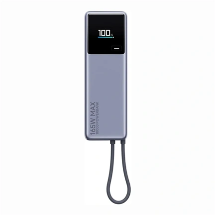 Xiaomi 165W Power Bank 10000mAh, integrált kábel