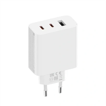 Xiaomi 2C1A GaN Charger 67W univerzális hálózati töltő adapter fehér