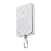 Xiaomi 33W Magnetic Power Bank 10000mAh, Integrated Cable, White