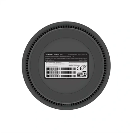 Xiaomi 5G CPE Pro V2 Wi-Fi 6 router, fehér
