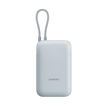 Xiaomi Power Bank 10000mAh (Integrated Cable) Ice Blue