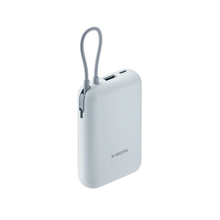 Xiaomi Power Bank 10000mAh (Integrated Cable) Ice Blue