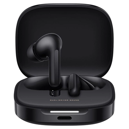 Xiaomi Redmi Buds 6 fülhallgató - 2 meghajtó, AI-zajcsökkentés, éjfekete