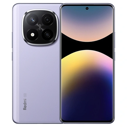 Xiaomi Redmi Note 14 Pro+ 5G okostelefon - 6,67" ívelt AMOLED 120Hz, 200MP, 12GB, 512GB, levendulalila