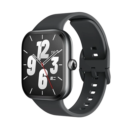 Xiaomi Redmi Watch 5 okosóra - 2,07" AMOLED kijelző, GNSS, kétmikrofonos zajcsökkentés, obszidiánfekete