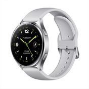 Xiaomi Watch 2 Sliver Case With Gray TPU Strap