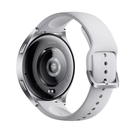 Xiaomi Watch 2 Sliver Case With Gray TPU Strap