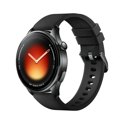 Xiaomi Watch 5 okosóra - Google Wear OS, 1,54" AMOLED, zafírüveg, fekete