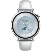 Xiaomi Watch S4 41mm okosóra - fehér, bőrszíj
