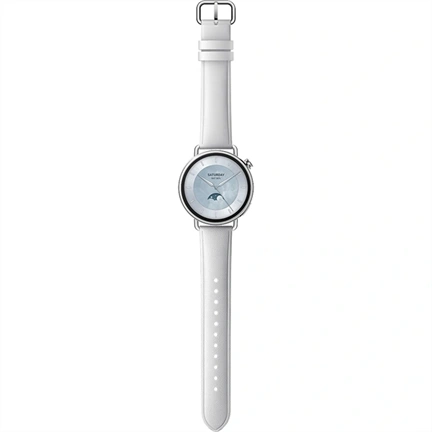 Xiaomi Watch S4 41mm okosóra - fehér, bőrszíj