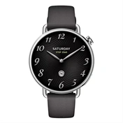 Xiaomi Watch S4 41mm okosóra - fekete, fluorgumi szíj