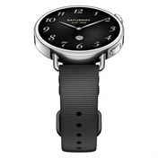 Xiaomi Watch S4 41mm okosóra - fekete, fluorgumi szíj