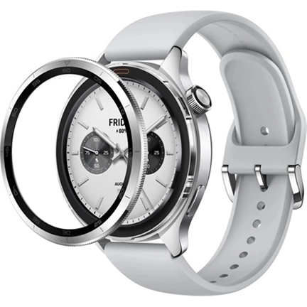 Xiaomi Watch S4 okosóra - ezüst