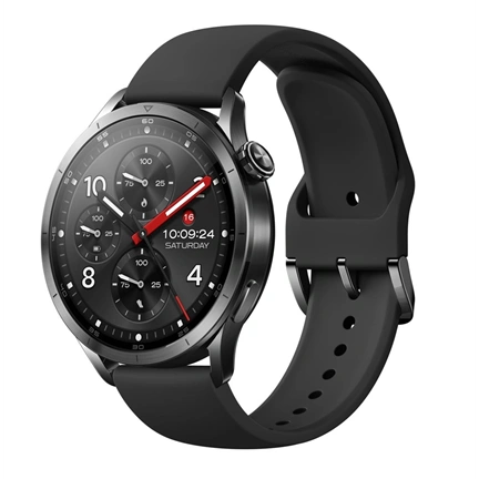 Xiaomi Watch S5 46mm okosóra - fekete, fluorgumi szíj