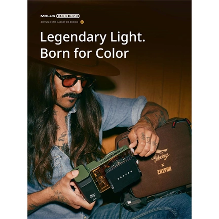 ZHIYUN MOLUS LED X100RGB COB LIGHT