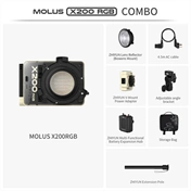 ZHIYUN MOLUS LED X200 RGB COB LIGHT COMBO