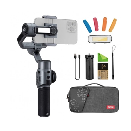 ZHIYUN Smooth 5S Combo stabilizátor mobiltelefonokhoz, szürke