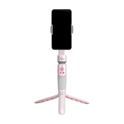 ZHIYUN Smooth XS mobiltelefon stabilizátor és szelfibot, pink