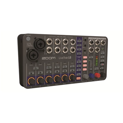 Zoom LiveTrak L-6 Többsávos kompakt stúdió
