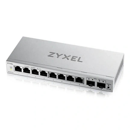 Zyxel GS1200-10v3 - 8-Port GbE Web Managed Switch with 2 GbE Uplink